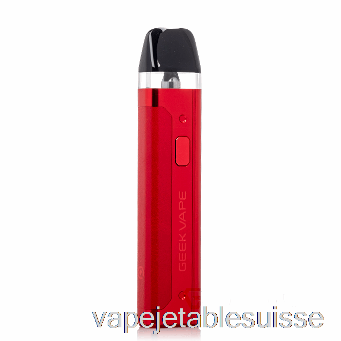 Vape Suisse Geek Vape Aq (aegis Q) Système De Pod 20w Rouge